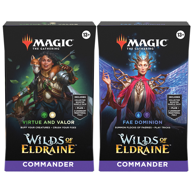 Wilds of Eldraine - Commander Decks (one of each)