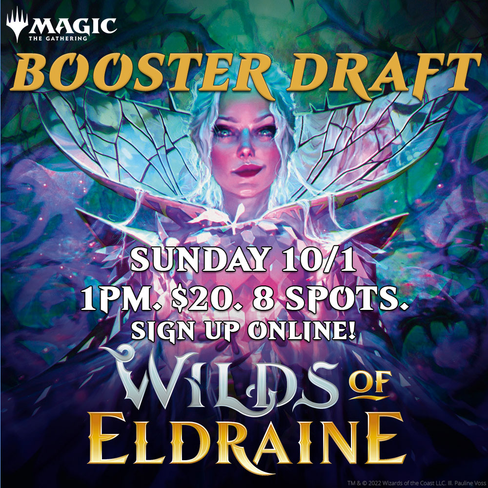 Wilds of Eldraine - Booster Draft Sunday 10/1 1PM