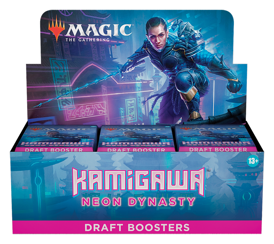 Kamigawa: Neon Dynasty Draft Booster Box + Buy-A-Box Promo (Releases 2/11/22)